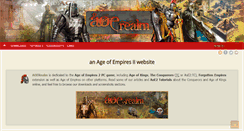 Desktop Screenshot of aoerealm.com