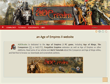 Tablet Screenshot of aoerealm.com